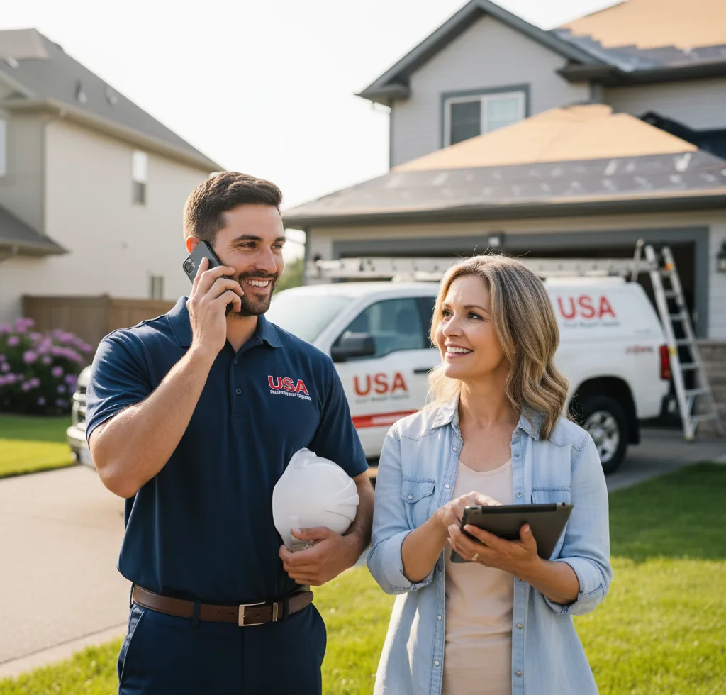 USA Roof Repair Experts customer support in Seadrift